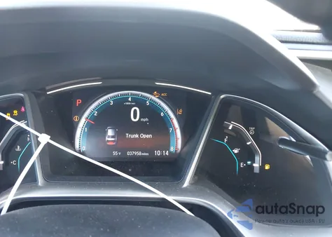 2019 Honda Civic Ex из США, поврежденный, VIN JHMFC1F34KX005302